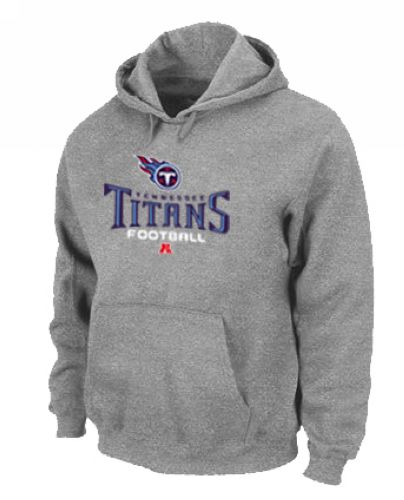 NFL Men's Nike Tennessee Titans Critical Victory Pullover Hoodie - Grey